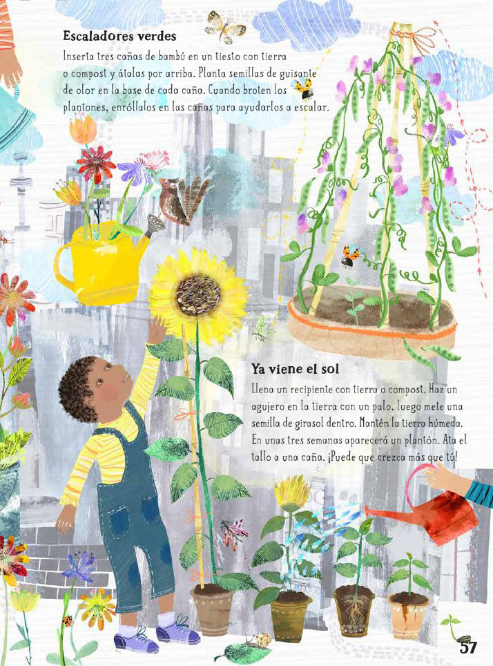 Ilustración de El gran libro de las flores