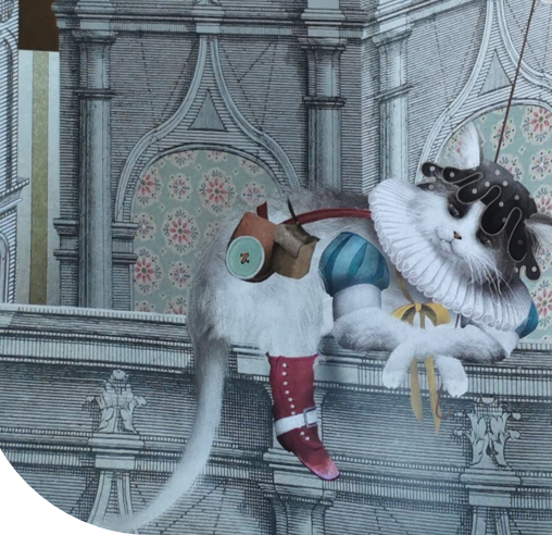 Ilustración de El gato con botas