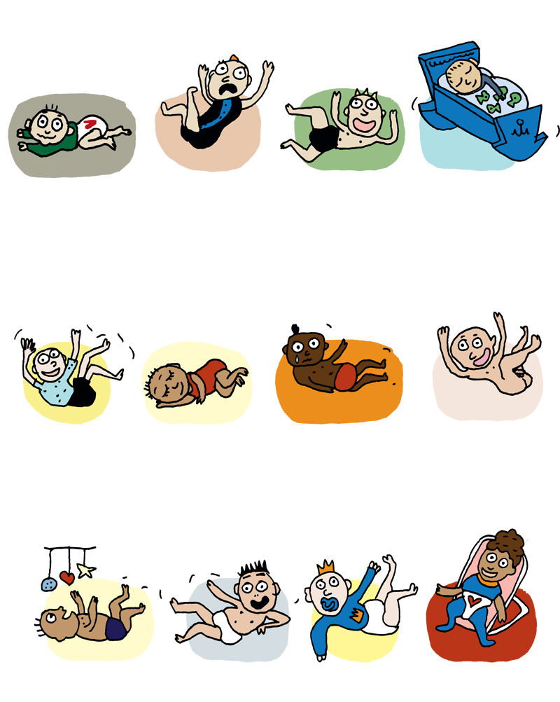 Ilustración de ¿Cómo se hace un bebé?
