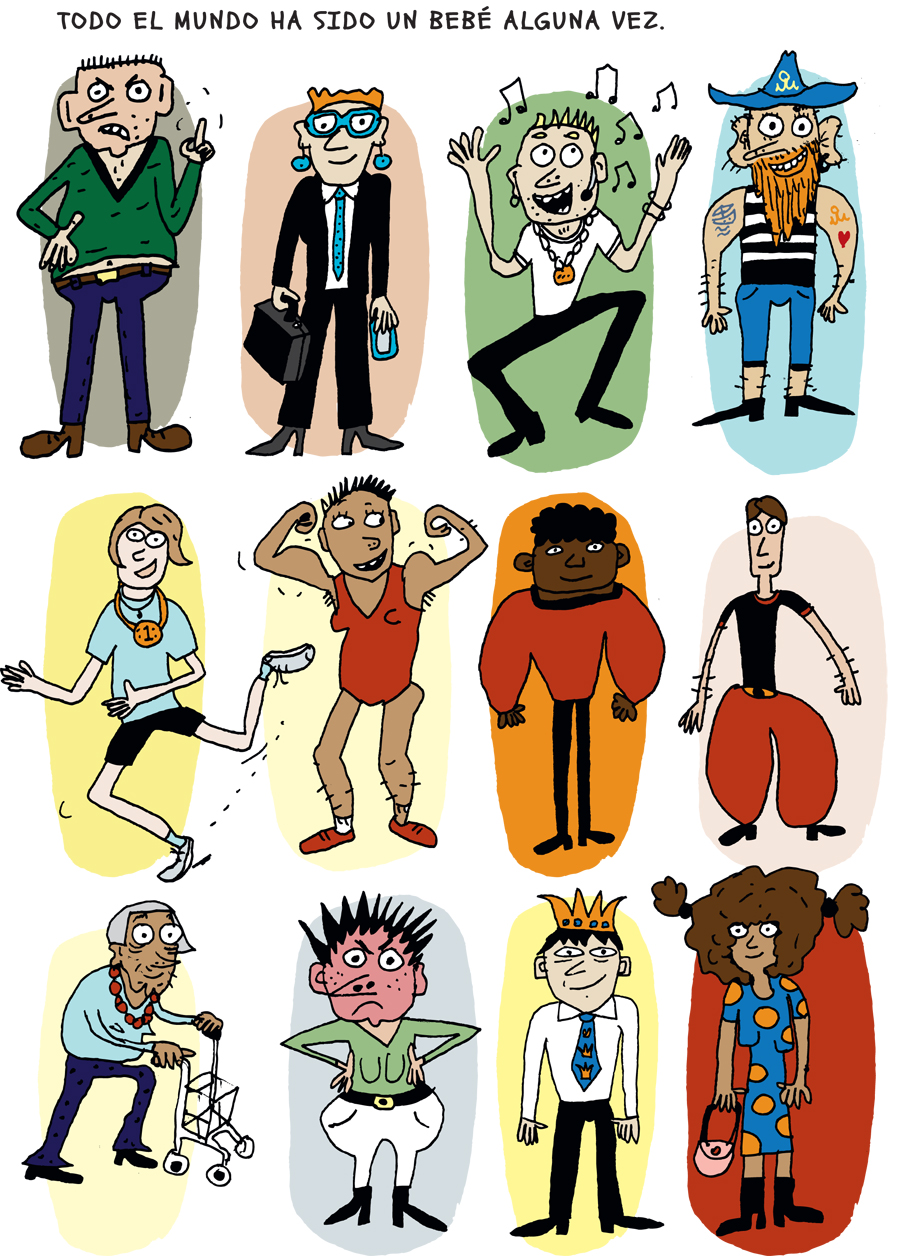 Ilustración de ¿Cómo se hace un bebé?