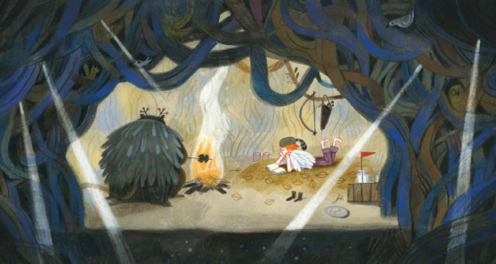 Ilustración de El escondite 