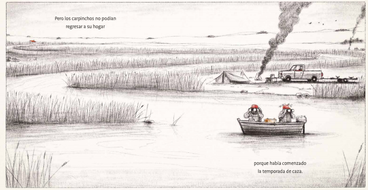 Ilustración de Los carpinchos