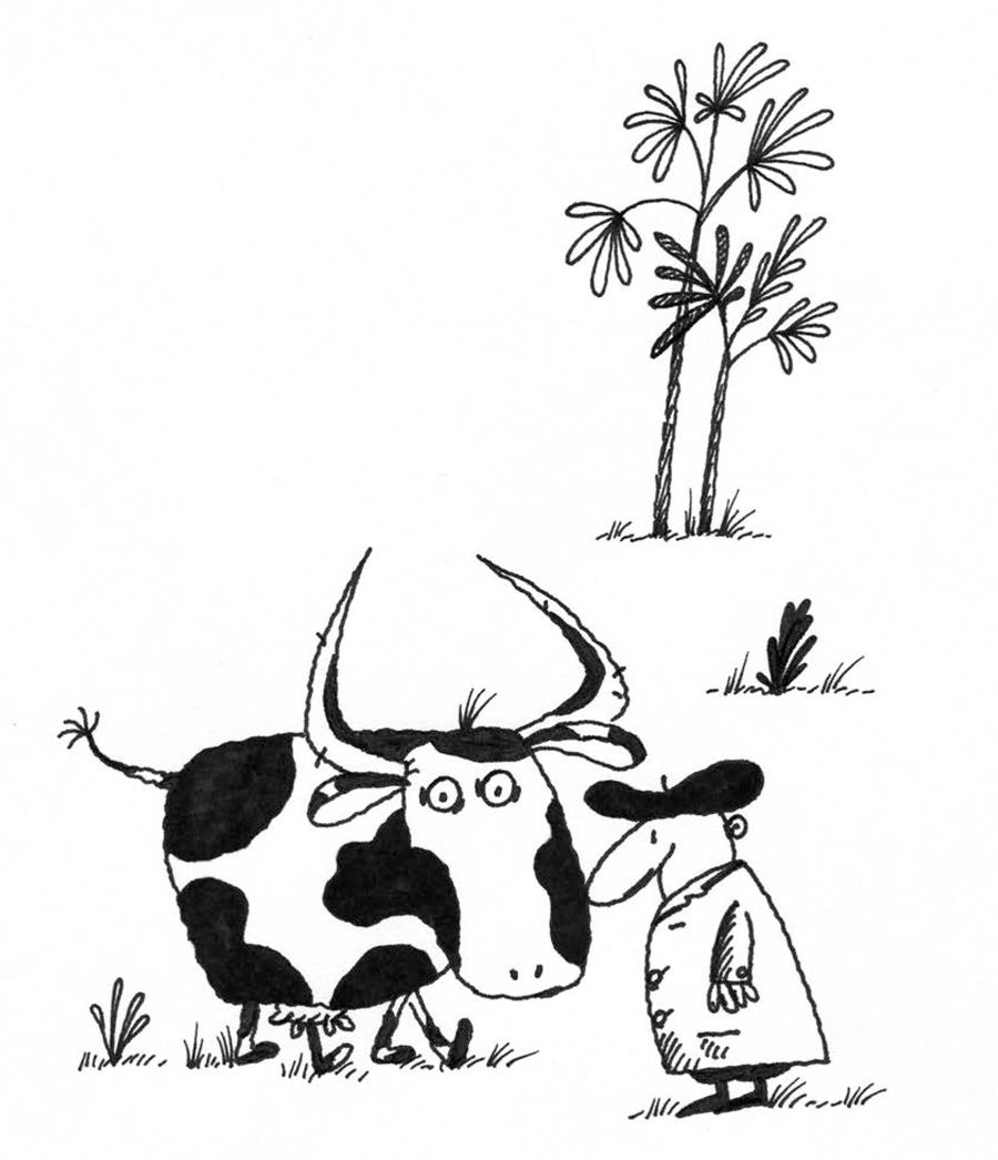 Ilustración de A la sombra de la Inmensa Cuchara. Informe confidencial