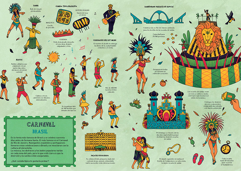 Ilustración de Nos vamos de fiesta