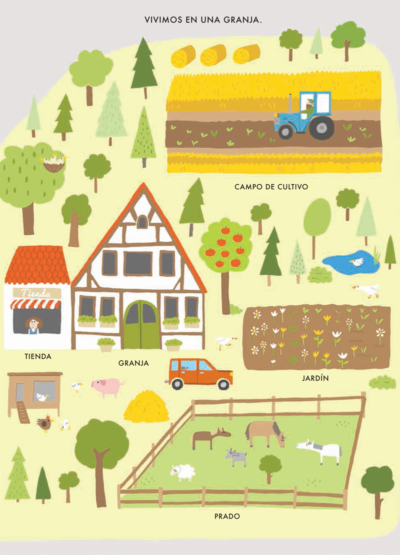 Ilustración de Mi gran granja