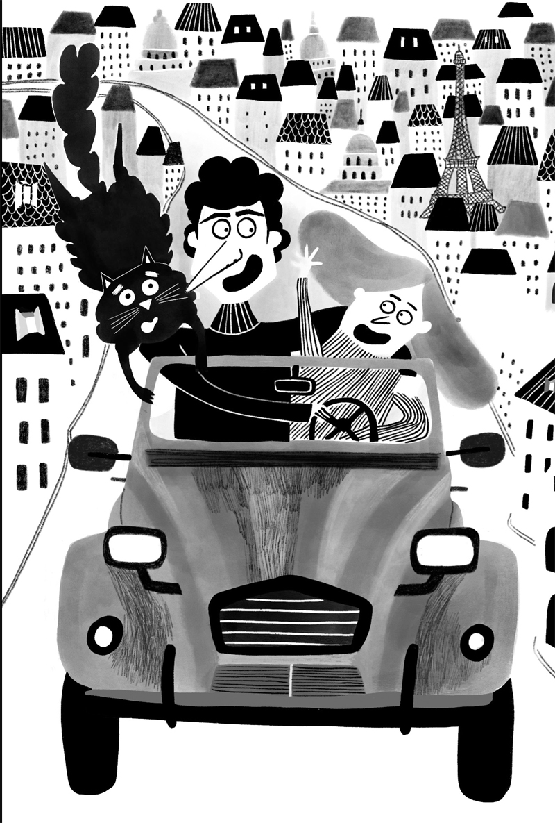Ilustración de  Mi tío, Reina Mora, Nijinsky y yo