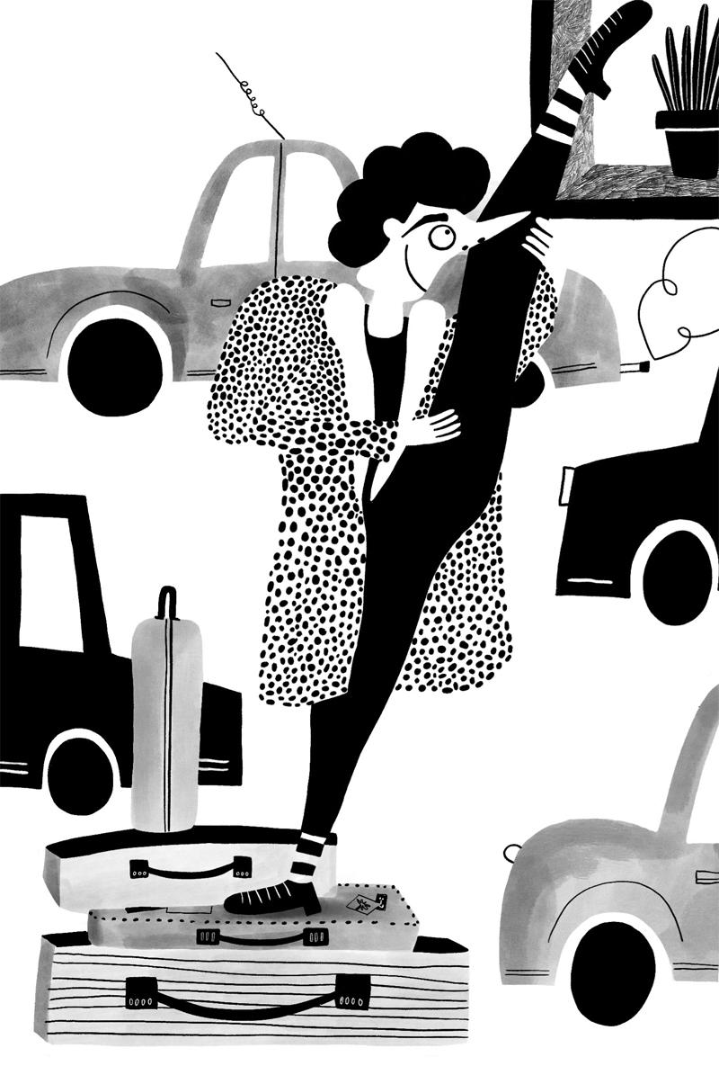 Ilustración de  Mi tío, Reina Mora, Nijinsky y yo
