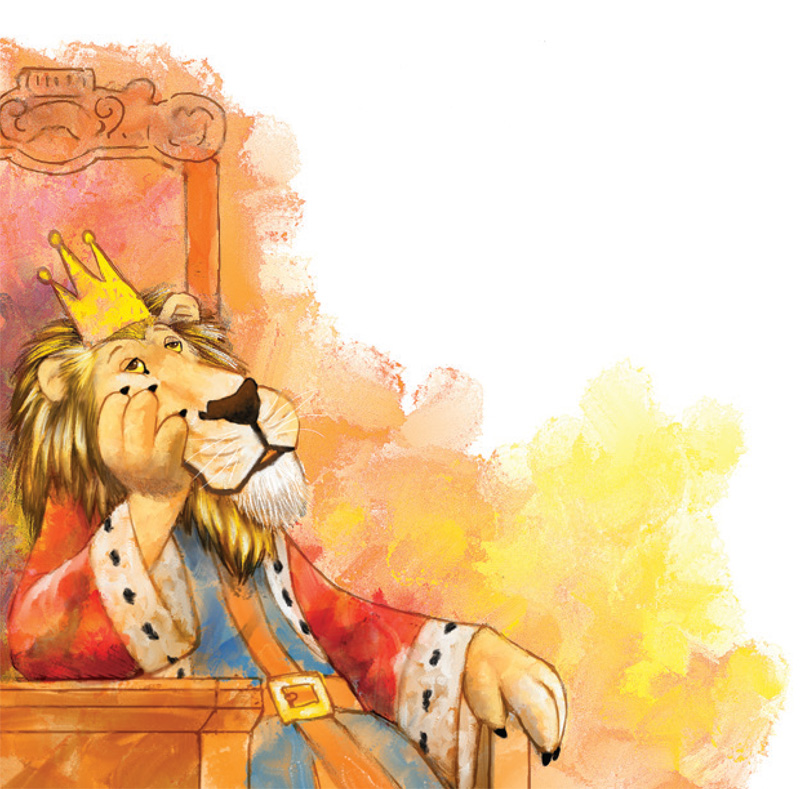 Ilustración de El león ya no quiere rugir