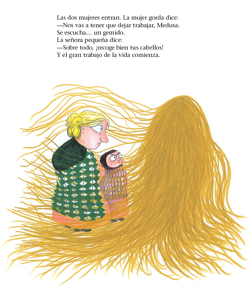 Ilustración de Madre Medusa