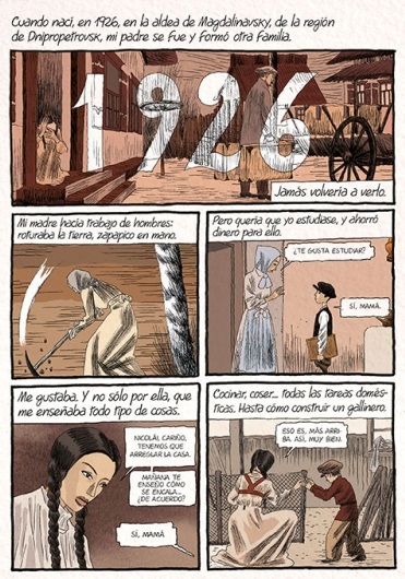 Ilustración de Cuadernos ucranianos y rusos
