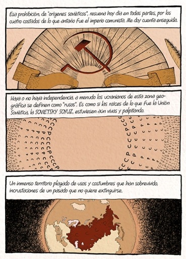 Ilustración de Cuadernos ucranianos y rusos