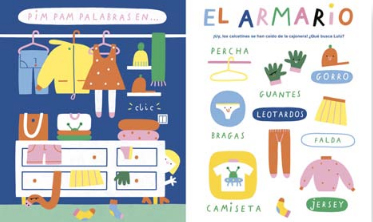 Ilustración de PIM PAM PALABRAS