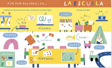 Ilustración de PIM PAM PALABRAS