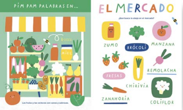Ilustración de PIM PAM PALABRAS