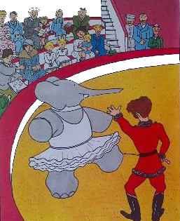 Ilustración de Babar