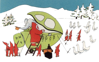 Ilustración de Babar