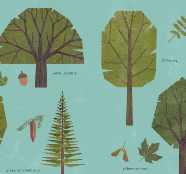 Ilustración de  En busca de la flor mildestellos dorada