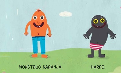 Ilustración de Monstruo Azul