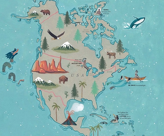 Ilustración de Atlas de sirenas