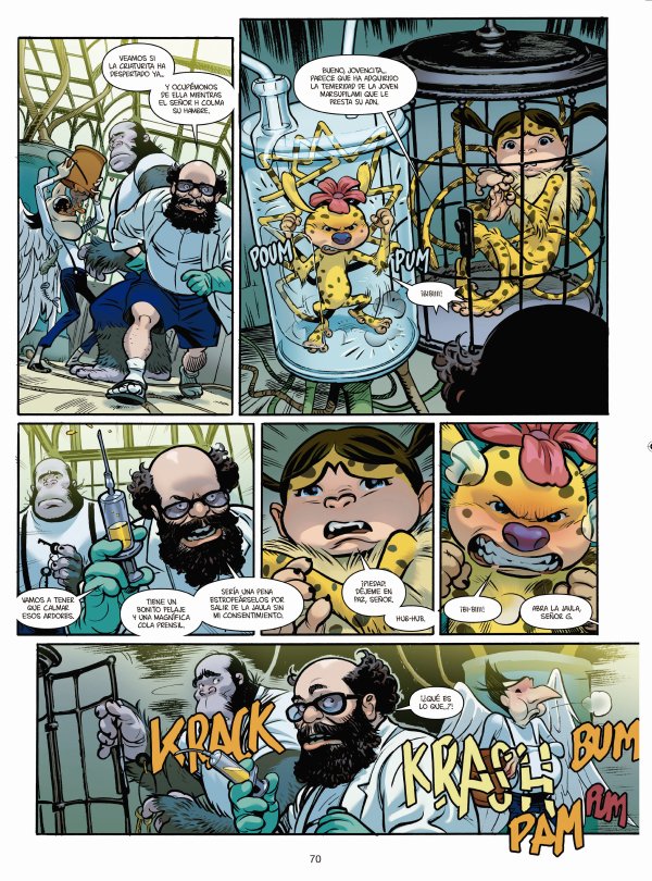 Ilustración de Marsupilami