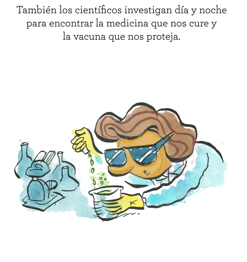 Ilustración de Pronto saldré de casa