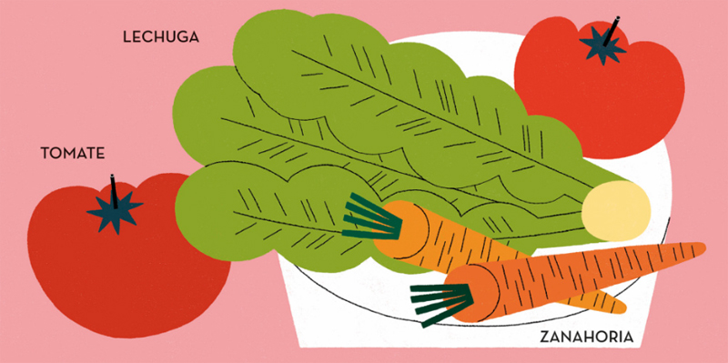 Ilustración de Ensalada