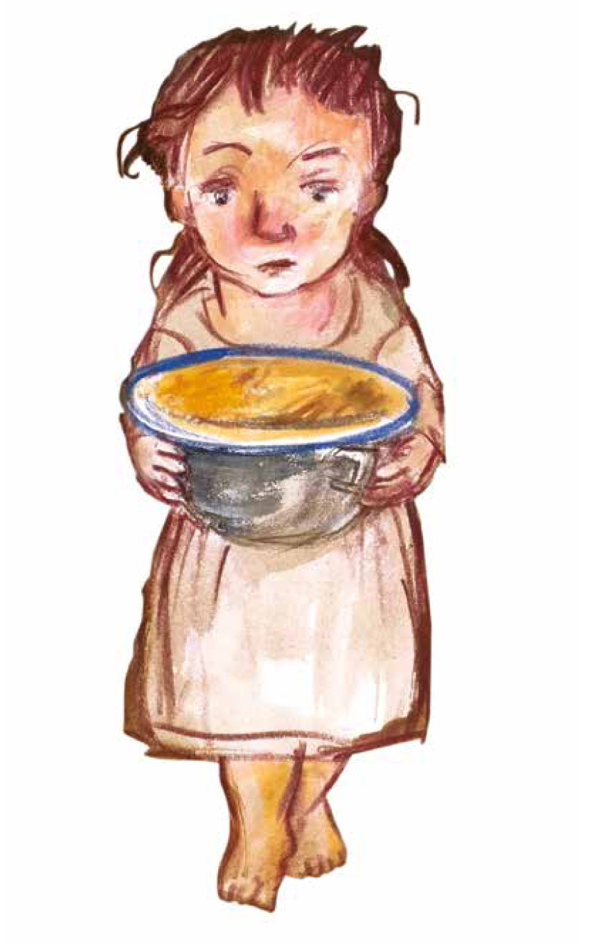 Ilustración de Muñeco de barro