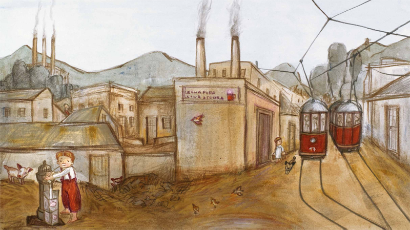 Ilustración de Muñeco de barro