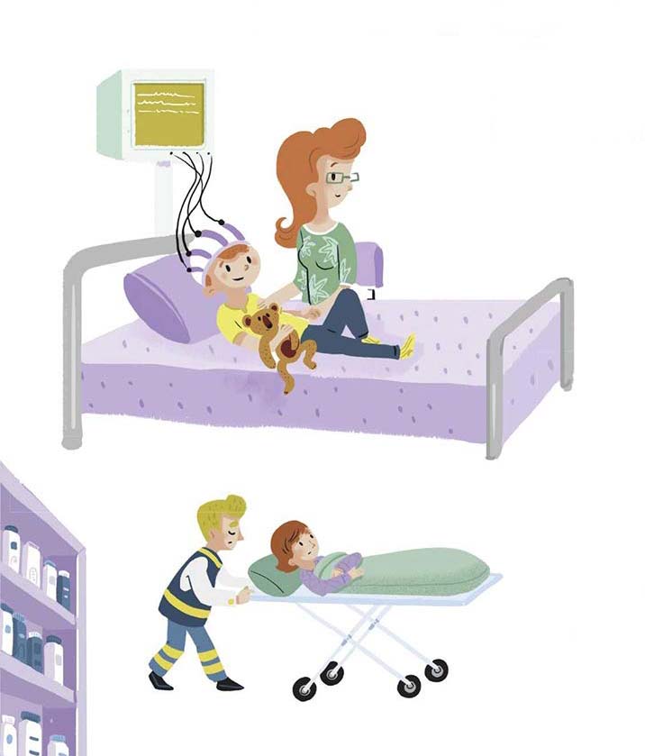 Ilustración de El libro del hospital
