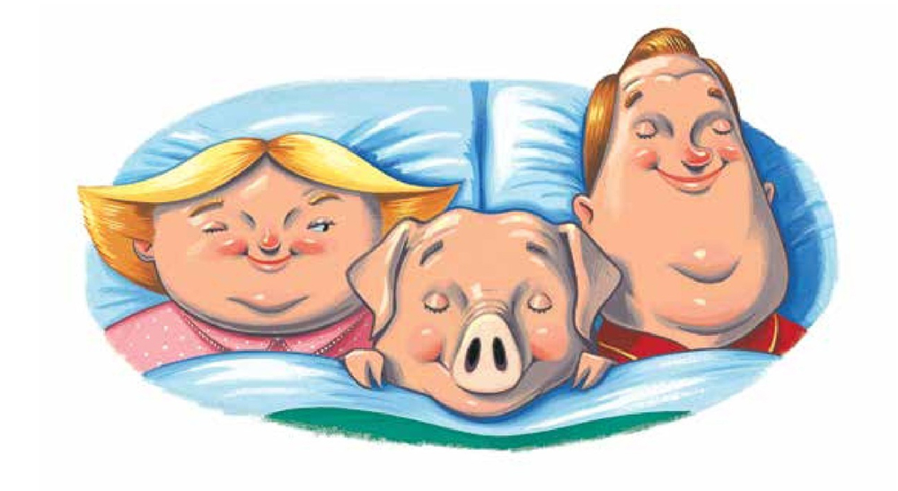 Ilustración de Mercy Watson al rescate
