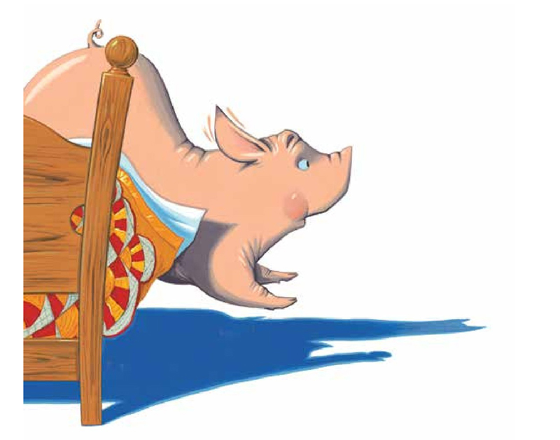 Ilustración de Mercy Watson al rescate