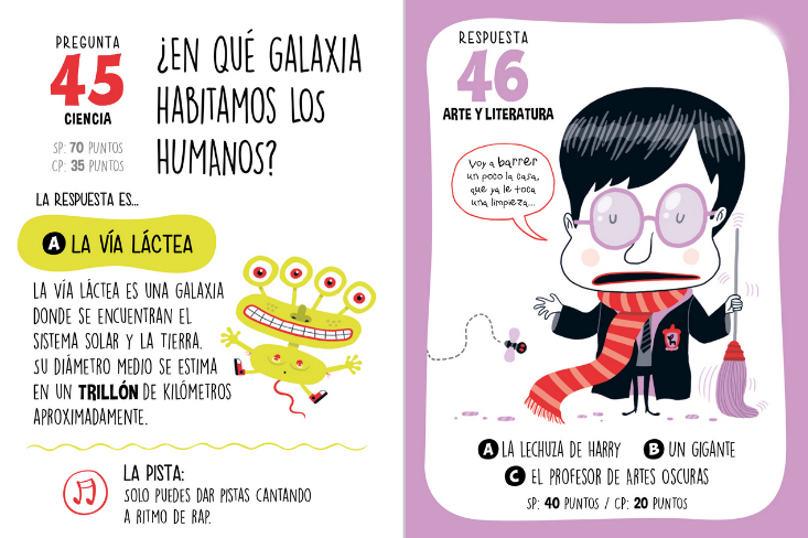 Ilustración de Doble juego de preguntas y respuestas
