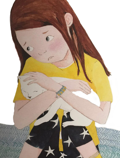 Ilustración de Un trébol para Julieta