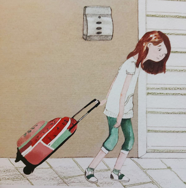 Ilustración de Un trébol para Julieta