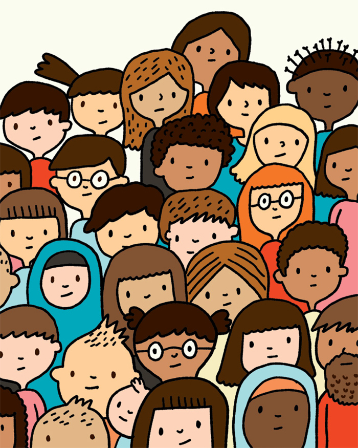 Ilustración de ¿Qué es un refugiado?