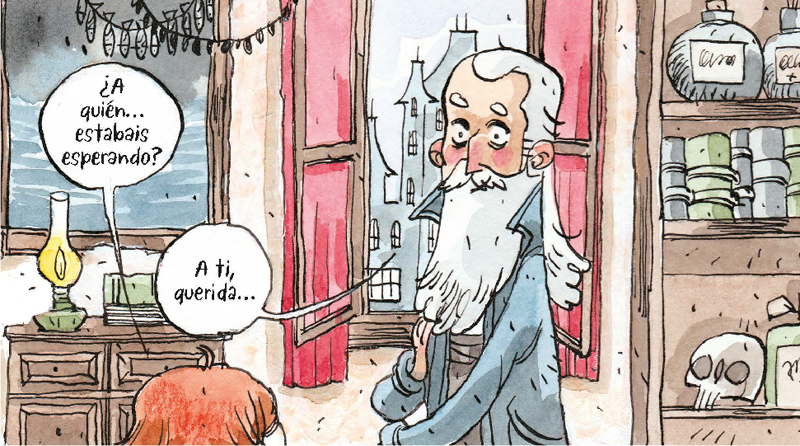 Ilustración de Melvina