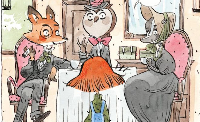 Ilustración de Melvina