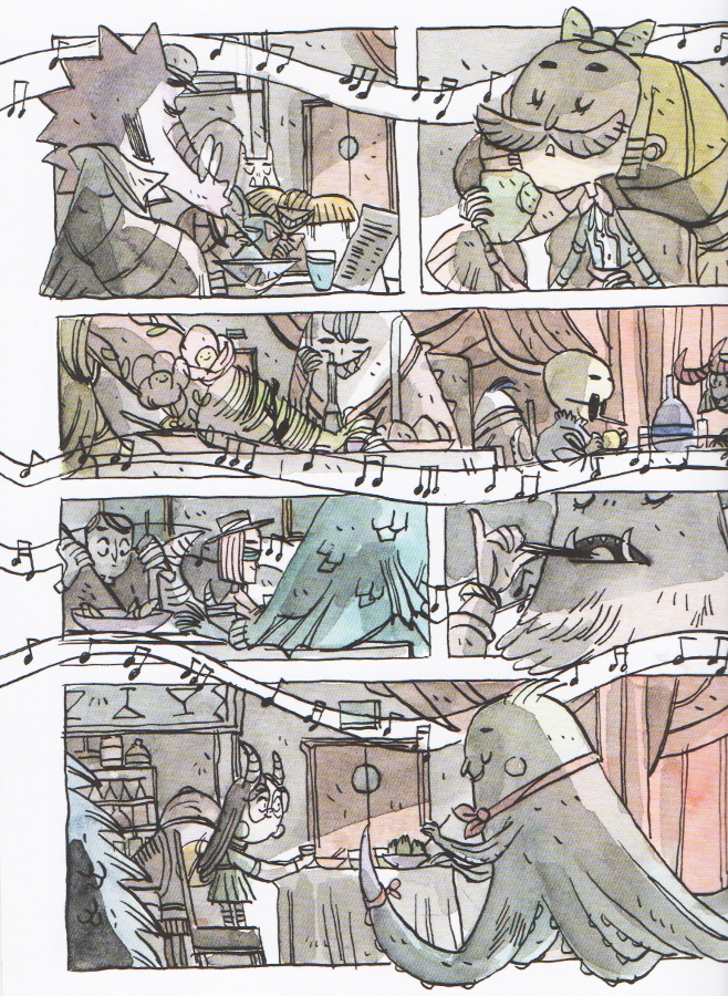 Ilustración de Melvina