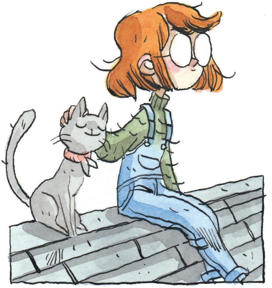 Ilustración de Melvina