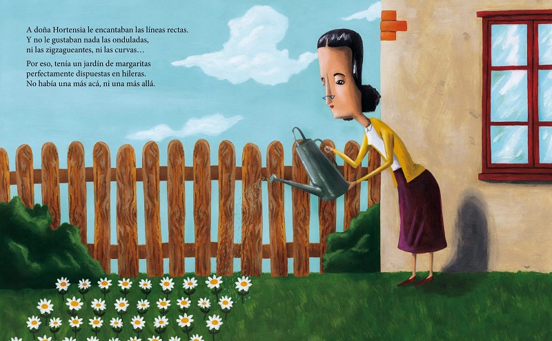 Ilustración de Doña Hortensia