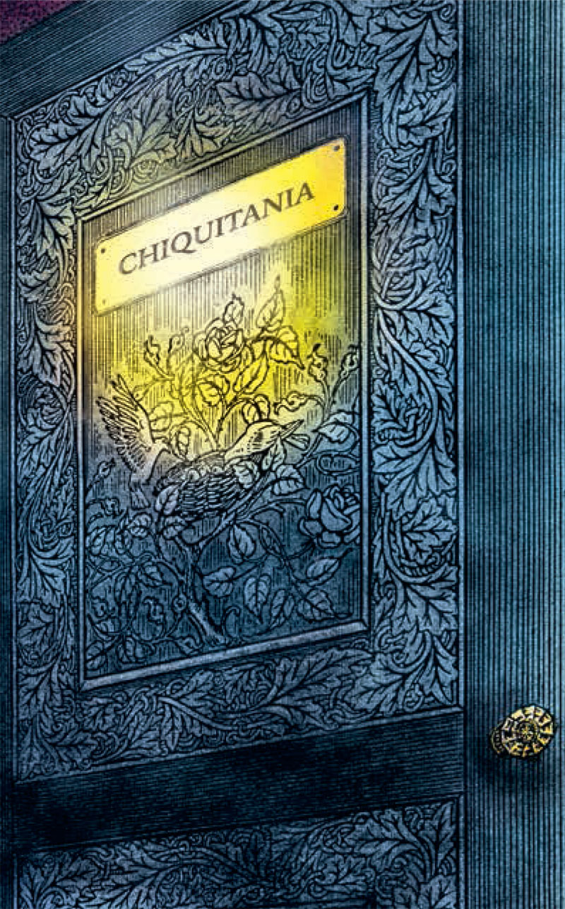 Ilustración de La Señora Lana y el aroma del chocolate