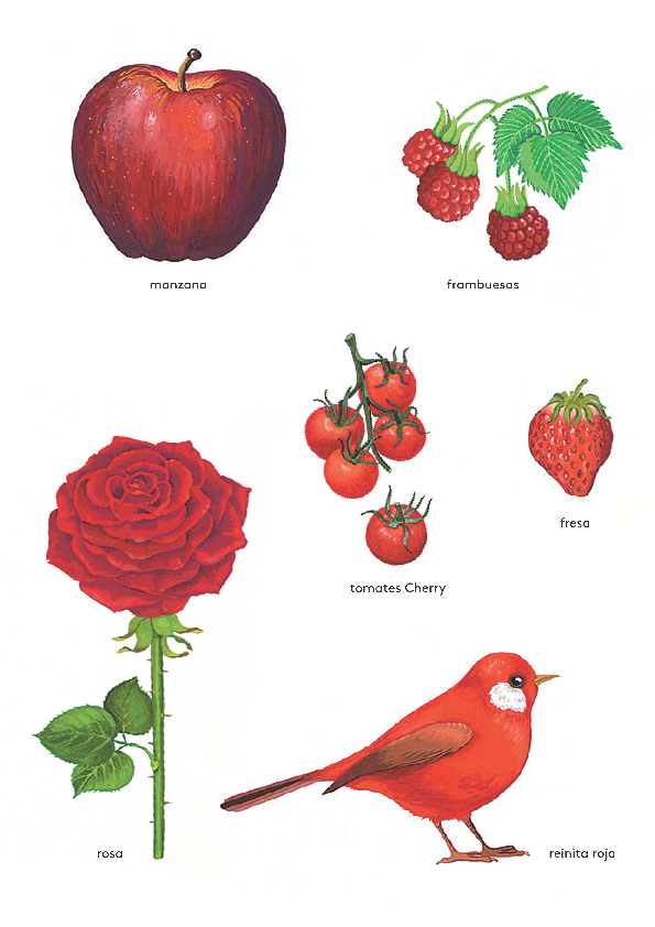 Ilustración de Todo es de color