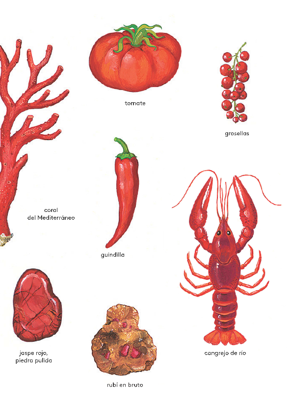 Ilustración de Todo es de color