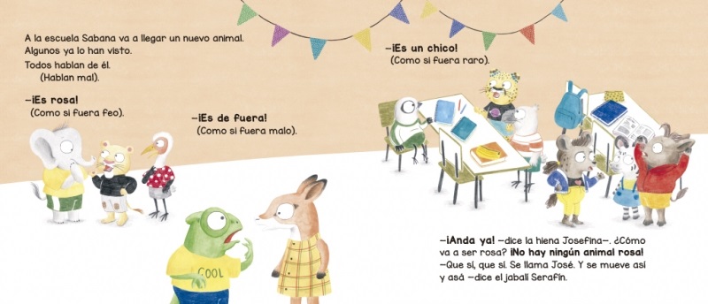 Ilustración de Julia & Paco. Un nuevo amigo