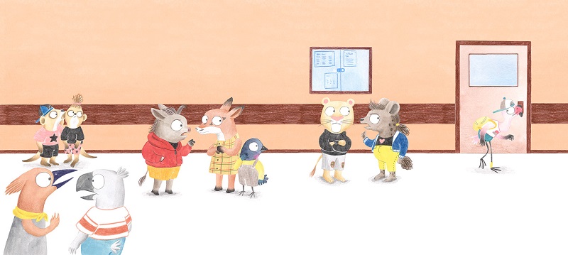 Ilustración de Julia & Paco. Un nuevo amigo