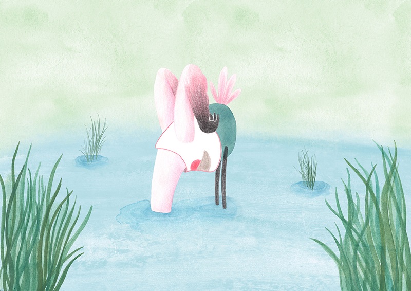 Ilustración de Julia & Paco. Un nuevo amigo