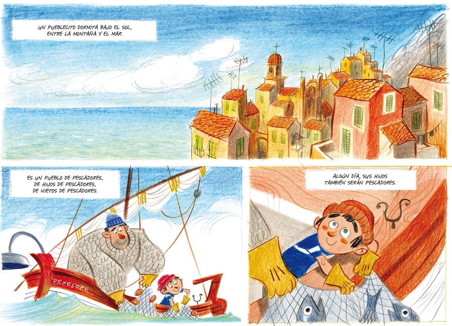 Ilustración de Orlando. El secreto del monte Soplón