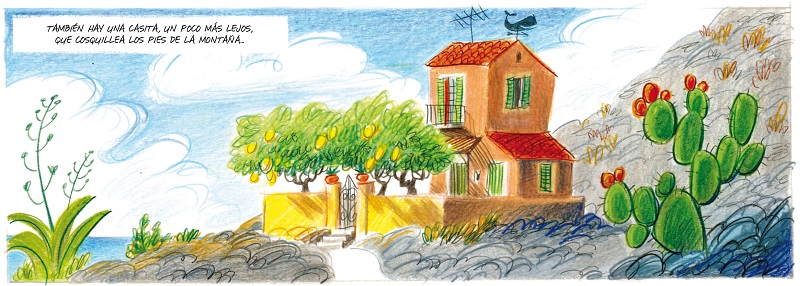 Ilustración de Orlando. El secreto del monte Soplón
