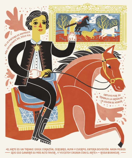 Ilustración de Mujeres en el arte