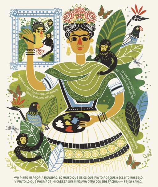 Ilustración de Mujeres en el arte